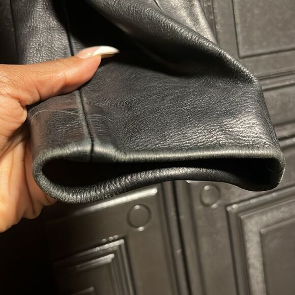 Gap Leather sleeve coat - Picture 5 of 6